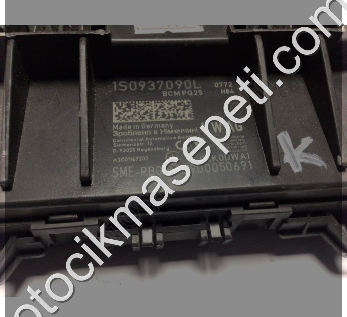 Volkswagen Konfor Modülü BCM Beyni 1S0937090L 00050691