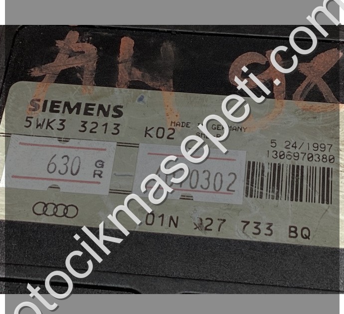 Audi A6 Otomatik Şanzıman Beyni 01N927733BQ 5WK33213