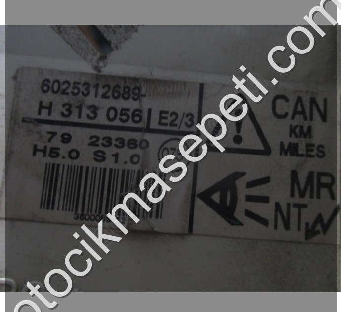 Renault Espace Kilometre Saati Gösterge Paneli 6025312689 H313056