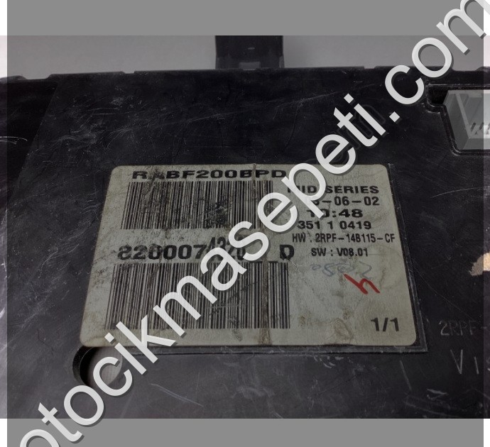 Renault Megane 2 Gösterge Paneli 8200074320D 2RPF-14B115-CF