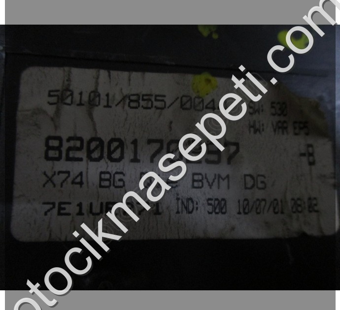 Renault Laguna Dizel Kilometre Saati Gösterge Paneli 8200170297B