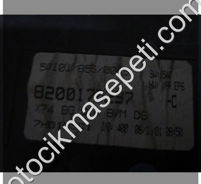 Renault Laguna Dizel Kilometre Saati Gösterge Paneli 8200170297C