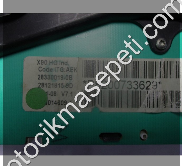 Dacia Logan Benzinli Kilometre Saati Gösterge Paneli P8200733629