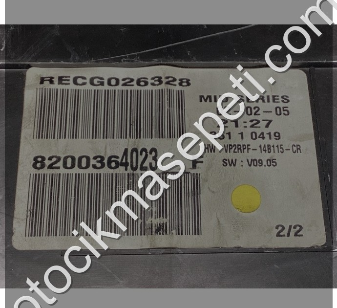 Renault Megane 2 Gösterge Paneli 8200364023F VP2RPF-14B115-CR