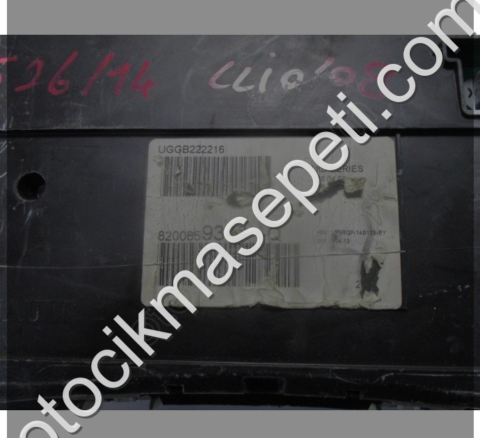 Renault Clio3 Kilometre Saati Gösterge Paneli 8200859343