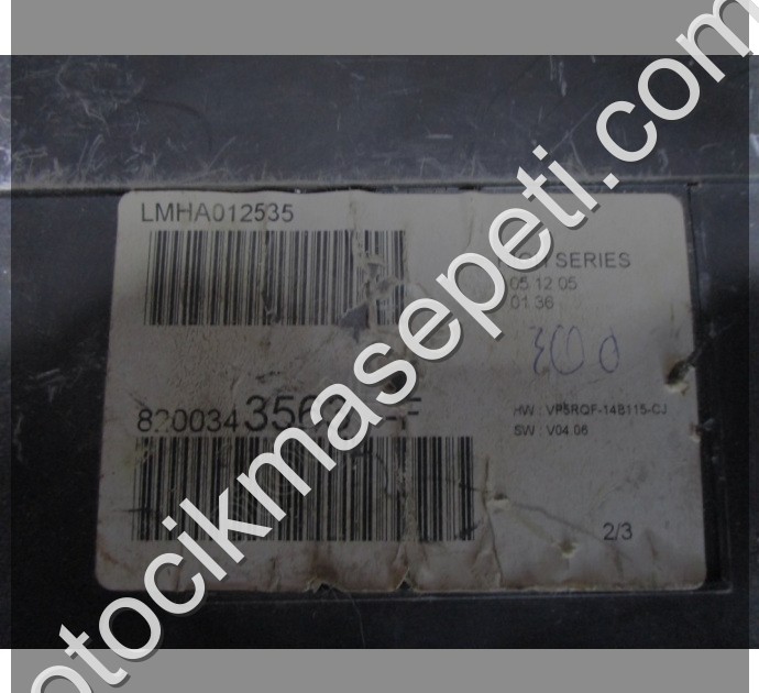 Renault Clio 3 Dizel Kilometre Saati Gösterge Paneli 8200343563