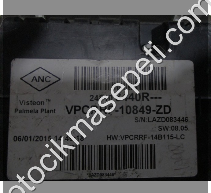 Renault Clio 4 Dizel Kilometre Saati Gösterge Paneli 248108440R