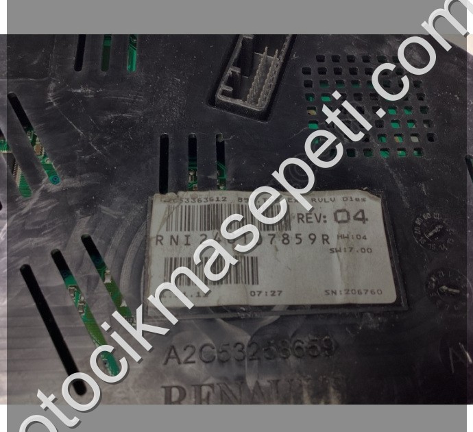 Renault Fluence Gösterge Paneli RNI248107859R A2C53363612