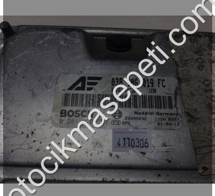 Volkswagen Sharan Dizel Motor Beyni 038906019FC 0281010751