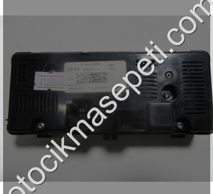 Volkswagen Seat Skoda Audi Klima Kontrol Paneli 7LA907049D