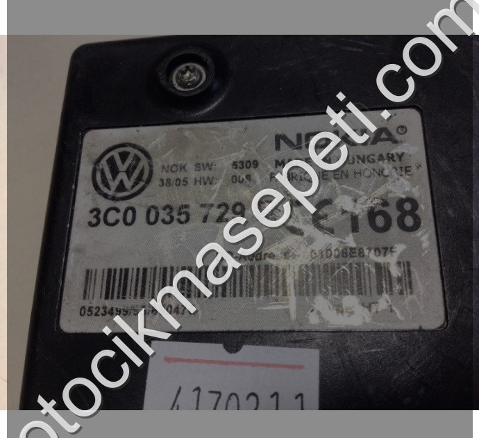 Volkswagen Touran Navigasyon Beyni 03C035729E