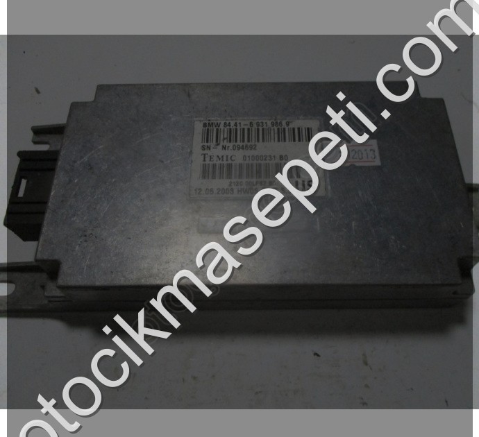 BMW E65 E66 Ses Giriş Sistemi Kontrol Beyni 84.41-6931986.9
