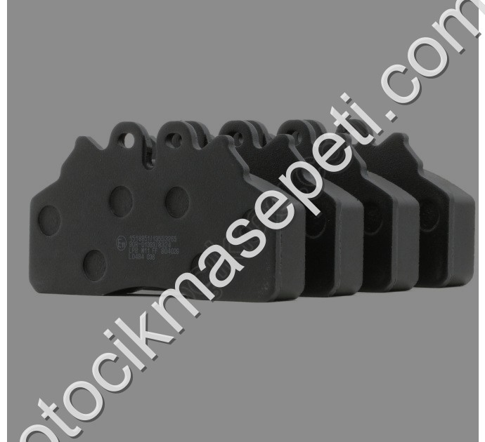 QCB ÖN BALATA IVECO EURO CARGO 75E  BOE/100E yüksek kalite dayan Resmi