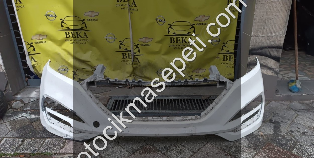 HYUNDAİ 2015-16 TUCSON ÖN TAMPON BEYAZ ÇIKMA ORJİNAL  YEDEK PARÇA - Hyundai Çıkma Parça