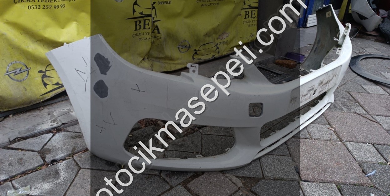 PEUGEOT 308 ÖN TAMPON 2017 SONRASI BEYAZ ÇIKMA ORJİNAL  YEDEK PAR - Detay Görseli 4