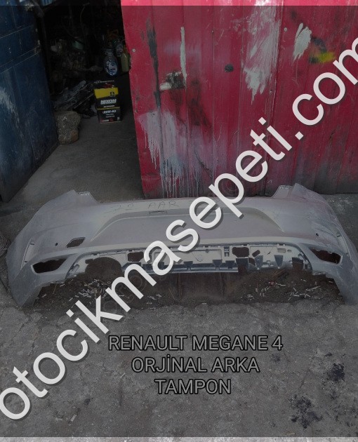 RENAULT MEGANE 4 ÇIKMA ORJİNAL ARKA TAMPON 2016-2020
