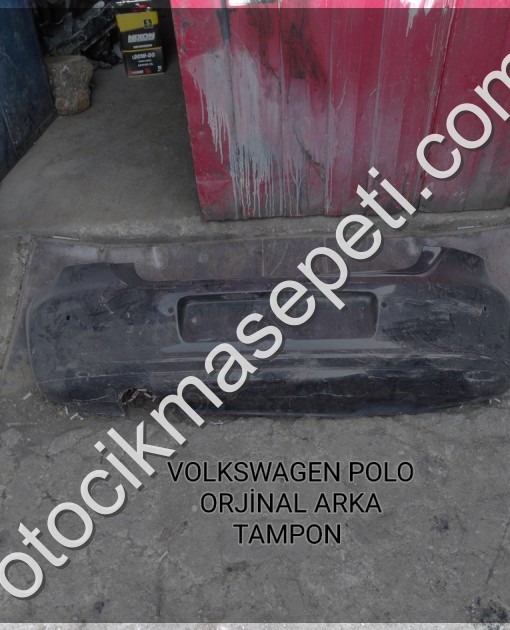 VOLKSWAGEN POLO ÇIKMA ORJİNAL ARKA TAMPON 2010-2014