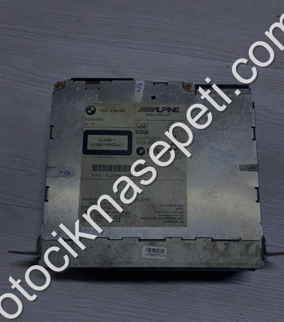 BMW X3 CD RADYO ÜNİTESİ ÇIKMA ORJİNAL 9323797 F10 F12 F01 F25(KPN