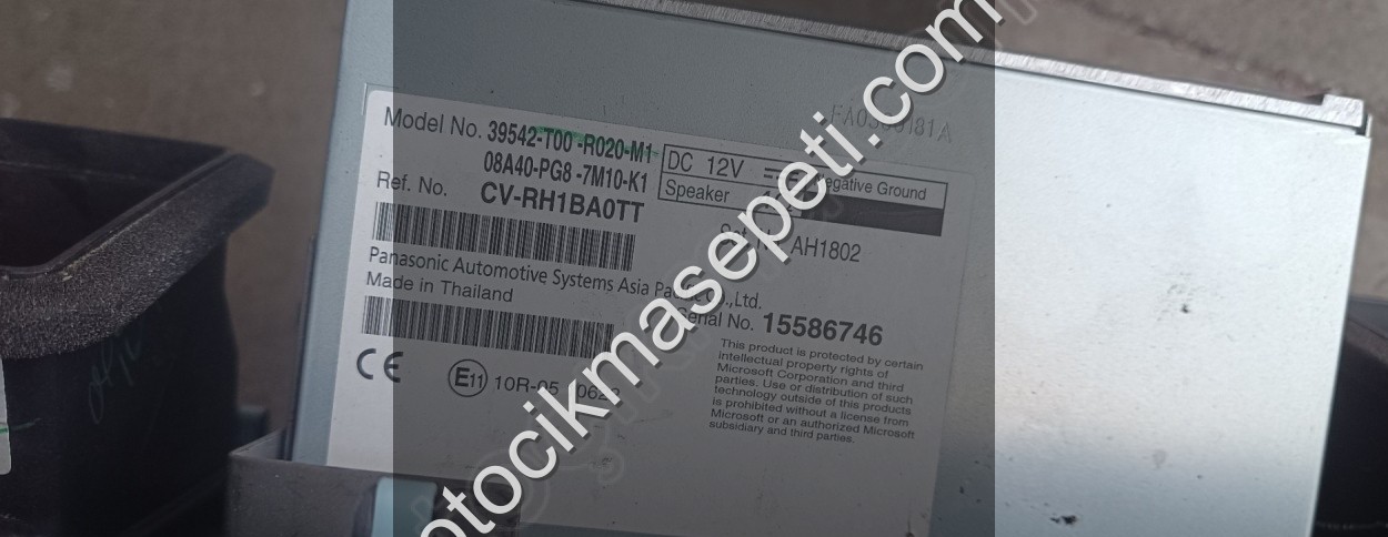 HONDA CİTY SÖKME ORJİNAL EKRAN KOMPLE 2021 - 2024