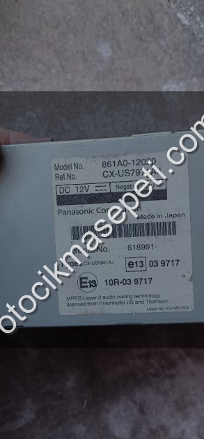 TOYOTA COROLLA SÖKME BLUETOOTH BEYNİ 861A0-12020