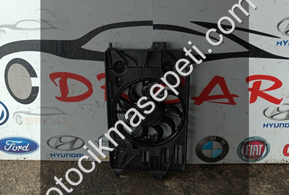 RENAULT MEGANE E-TECH FAN KOMPLE ORJİNAL ÇIKMA PARÇA 214815MZ0AF - Renault Çıkma Parça