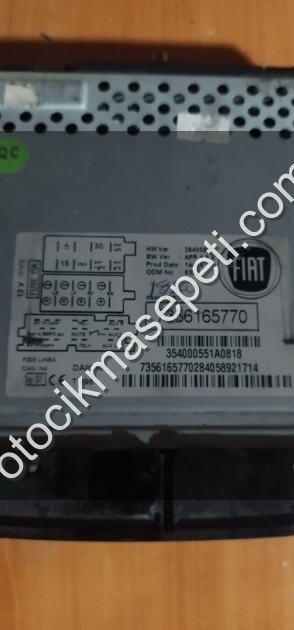 7356165770 FİAT LİNEA PUNTO TEYP ÇIKMA 2010 2015