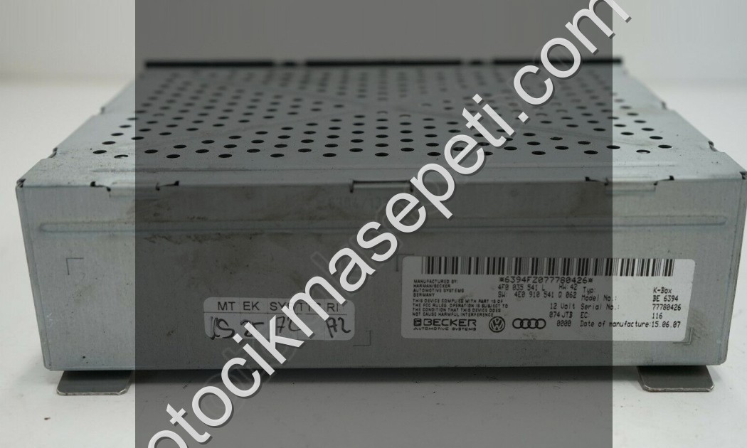 Audi A4 A5 A6 A8 Q5 Q7 K-Box Radyo Tuner 4F0035541L 4F0910541Q
