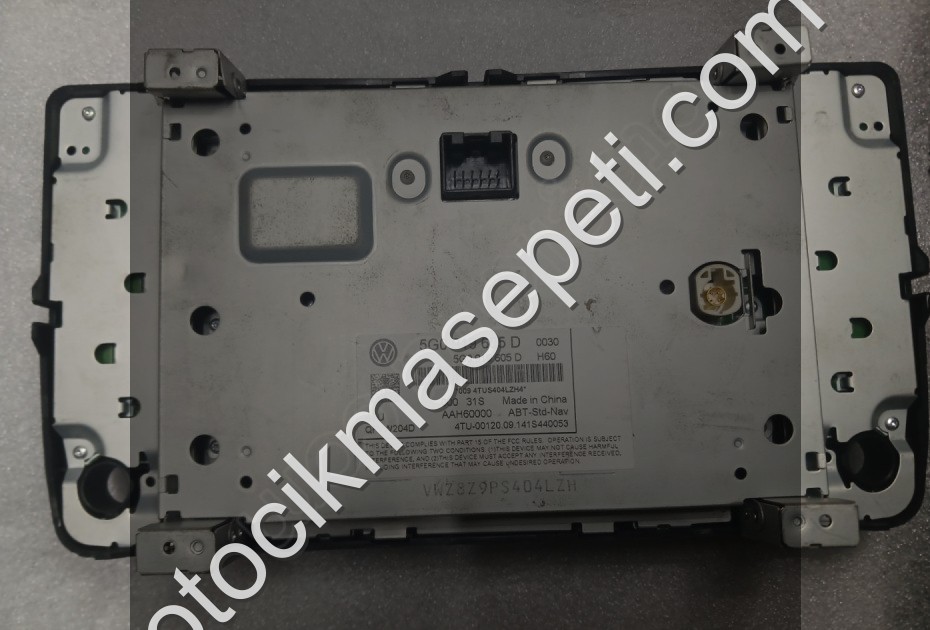 5G0919605D Multimedya Ekranı Golf