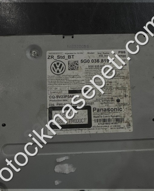 5g0035819a cd chencar