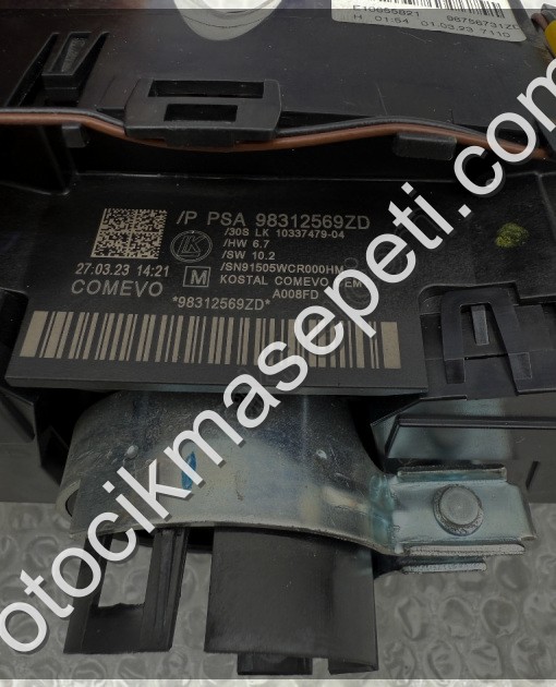 98312569ZD Peugeot Rifter Sinyal / Silecek Kolu Takımı ORJİNAL