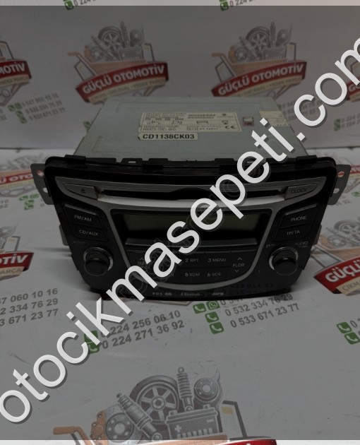 HYUNDAİ ACCENT MÜZİK ÇALAR TEYP ORİJİNAL SÖKME