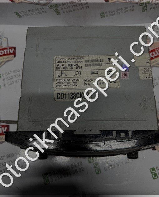 HYUNDAİ ACCENT MÜZİK ÇALAR TEYP ORİJİNAL SÖKME