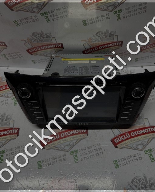 NİSSAN QASHQAİ MÜZİK ÇALAR TEYP ORİJİNAL SÖKME