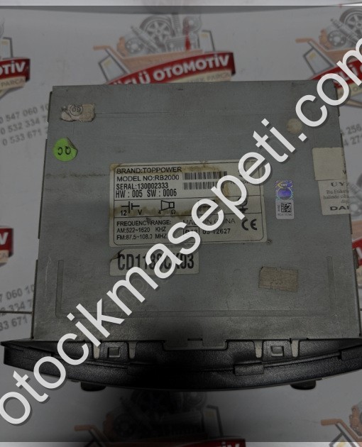 HYUNDAİ ACCENT MÜZİK ÇALAR TEYP ORİJİNAL SÖKME