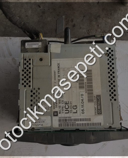 OPEL ASTRA H RADYO TEYP - CD70 NAVİ TEYP - NAVİGASYONLU 13188465