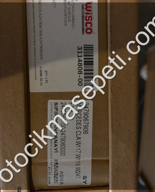 MERCEDES CLA W117 W247 FAN 2479060100 2479060000 2479067906 SY