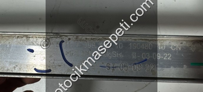 BMW X3 G01 X4 G02 ALT TAMPON DEMİRİ 51117399912-10