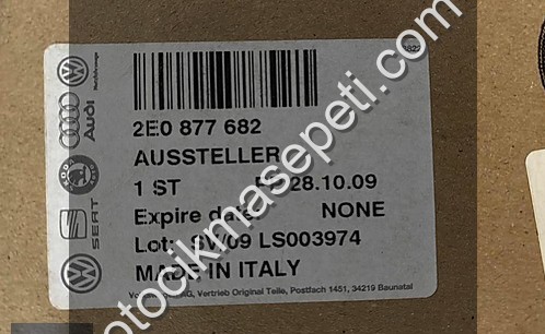 Volkswagen VW CRAFTER SAĞ SUNROOF KIZAĞI 2E0877682