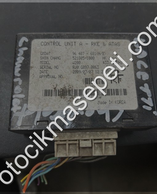 Chevrolet Lacetti kontrol modülü