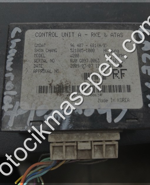 Chevrolet Lacetti kontrol modülü