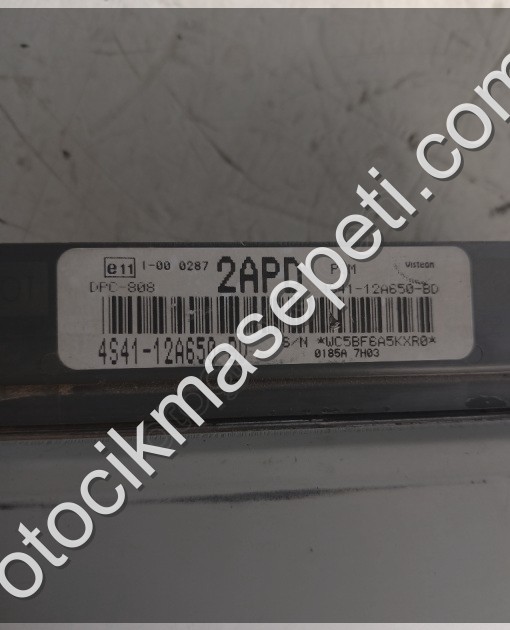 FORD CONNECT 2008 75 LİK MOTOR BEYNİ 4S4112A650BD