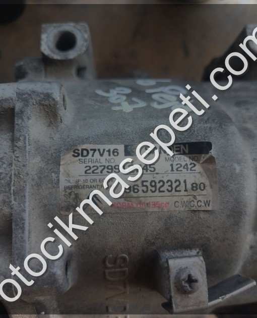 PEUGEOT PARTNER 1.6 KLİMA KOMPRESÖRÜ 9659232180