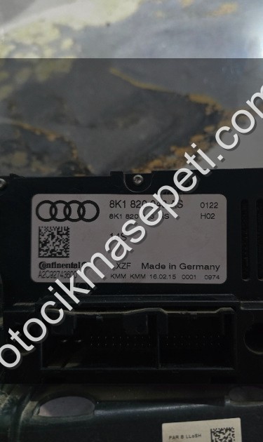 AUDI A4 Avant B8 Klima Kontrol Ünitesi 8K1 820 043 AS