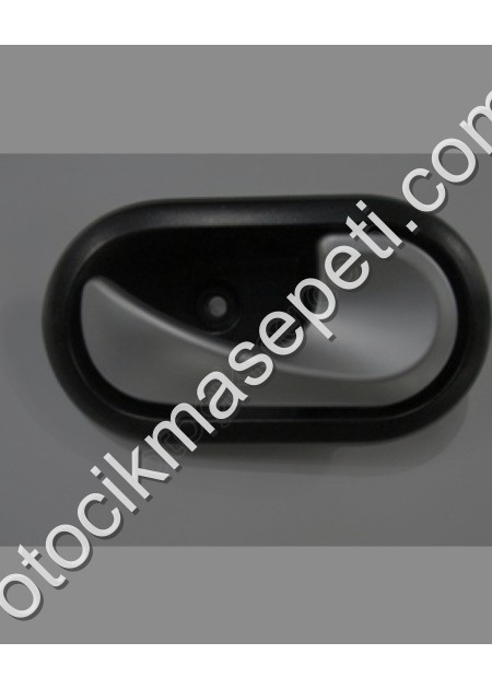 Renault Clio 2 Sd/Hb Ön Kapı İç Açma Kolu Sağ Siyah Elceği Gümüş