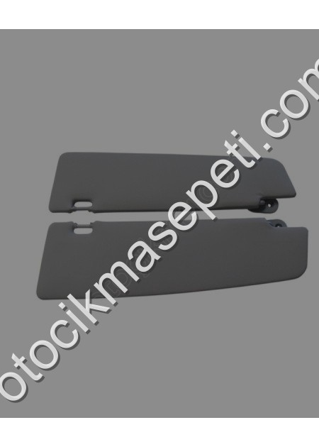 Citroen Jumper Güneşlik Gri Sağ/Sol Set 2 Parça 20142024