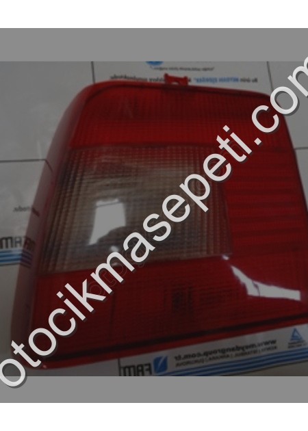 Fiat Tempra Stop Camı Sol Kırmızı/Füme Famella Uyumlu 19902099