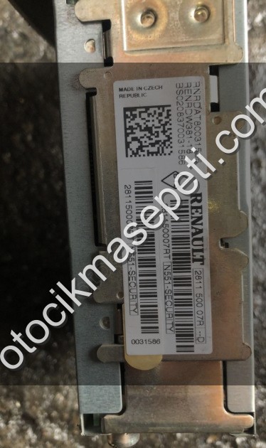 RENAULT LAGUNA3 281150007R TEYP OTO FEDAİ