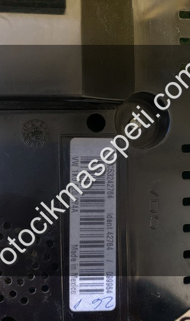 1K0920874A Volkswagen Jetta 2009 1.6 BSE kilometre saati