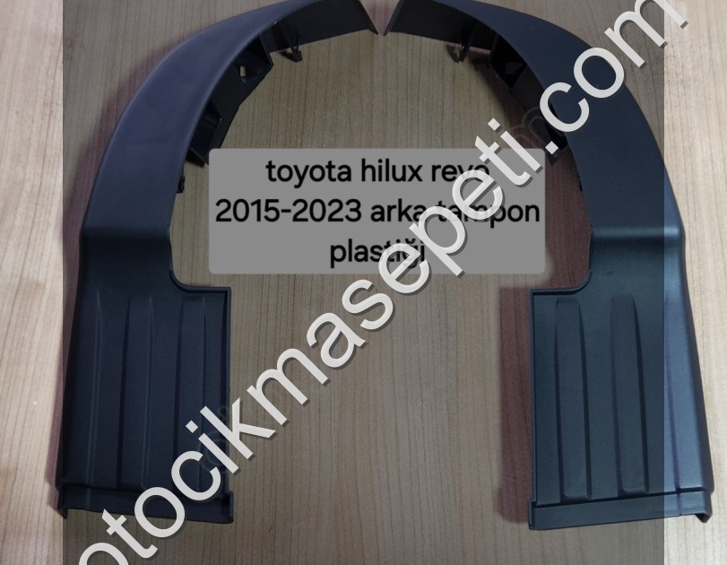 TOYOTA HİLUX REVO 2015-2023 ARKA TAMPON PLASTİĞİ       (XS902S26) - Toyota Çıkma Parça