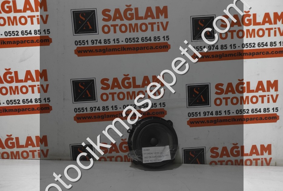ÇIKMA HYUNDAİ İ20 08-14 SAĞ ÖN KAPI HOPARLÖRÜ OEM 96330-1J000
